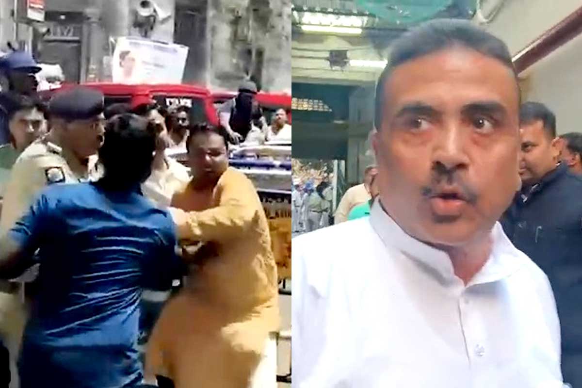 শুভেন্দুর CEO দপ্তর অভিযানে উত্তেজনা, অশান্তি!