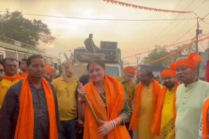 ‘লক্ষ্মীর ভাণ্ডার নাকি, শাঁখা-পলা’, রামনবমীর অনুষ্ঠানে ধর্মীয় মেরুকরণ অগ্নিমিত্রার! তুঙ্গে বিতর্ক