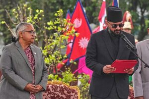 র‌্যাপার থেকে প্রধানমন্ত্রীর কুর্সিতে! বলেন্দ্রর শপথে নেপালে ‘নতুন সূর্যোদয়’
