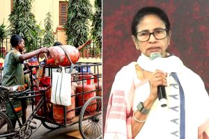 রান্নার গ্যাসের মূল্যবৃদ্ধির প্রতিবাদে কাল পথে মমতা, হাতা-খুন্তি নিয়ে বিক্ষোভের ডাক