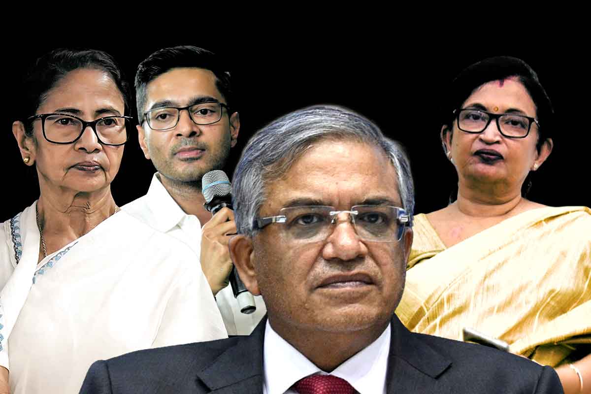 মমতার চিঠিতেও ‘চুপ’, অভিষেক-চন্দ্রিমাকে ধমক কেন? বিতর্কে মুখ খুললেন জ্ঞানেশ