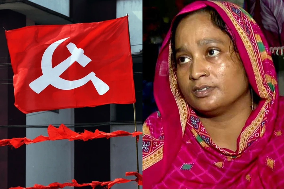 কালীগঞ্জে সিপিএমের প্রার্থী মৃত তামান্না খাতুনের মা সাবিনা ইয়াসমিন
