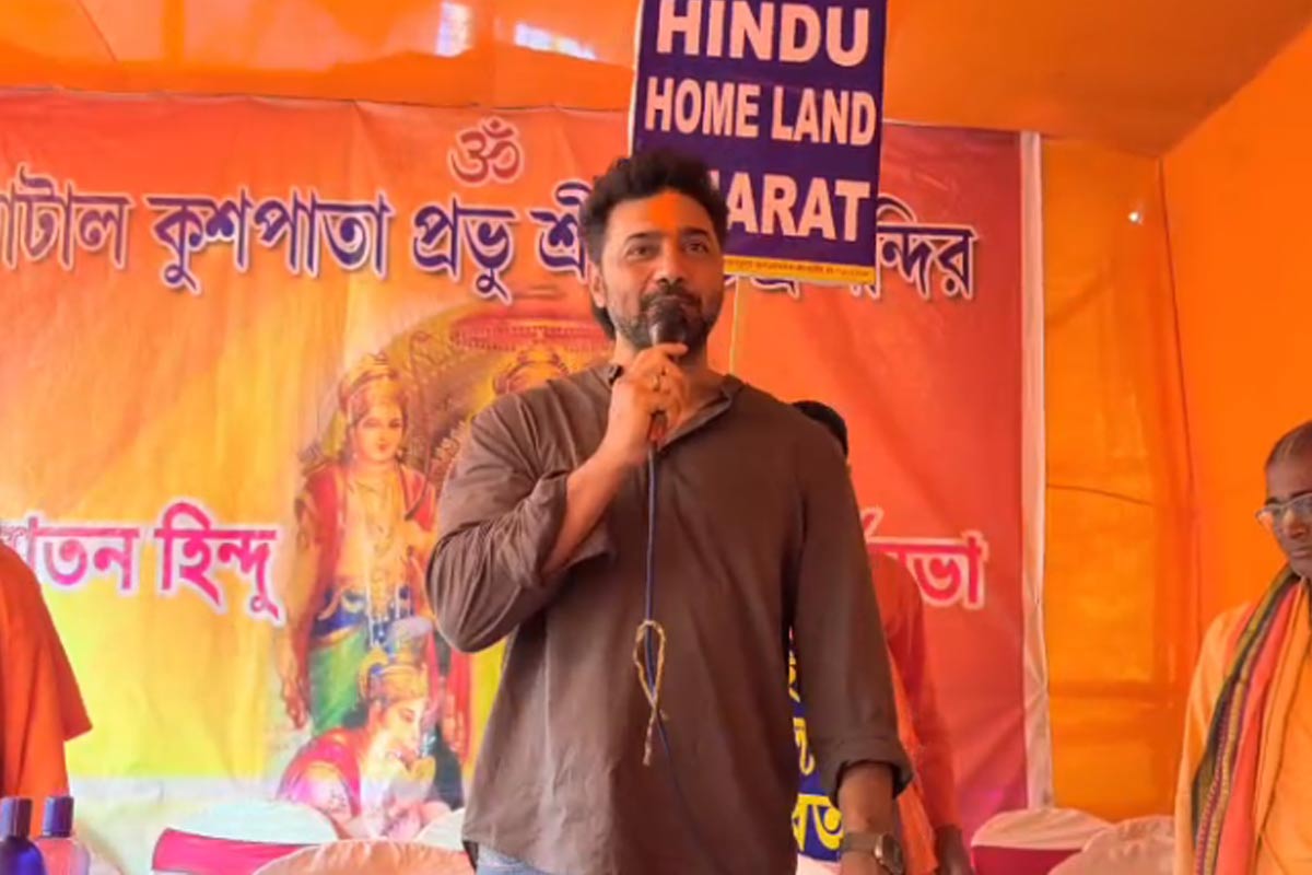 ধর্ম যার যার উৎসব সবার! ঘাটালে দেবের মুখে ‘জয় শ্রীরাম’, বললেন, ‘এটা নিয়ে রাজনীতি করবেন না’