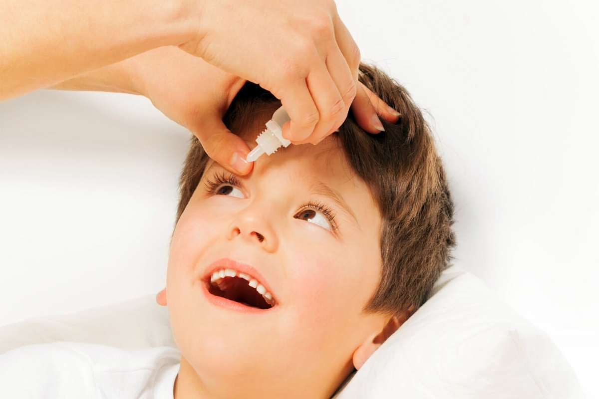 hidden risk eye drops phmb children eye health concern