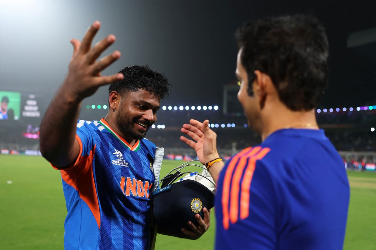 সঞ্জুর ৯৭ ফেরাল বিশ্বকাপে গম্ভীরের স্মৃতি! নায়ককে কুর্নিশ সূর্যর, ম্যাচ জিতে কালীঘাটে পুজো সৌরভ-জয় শাহর