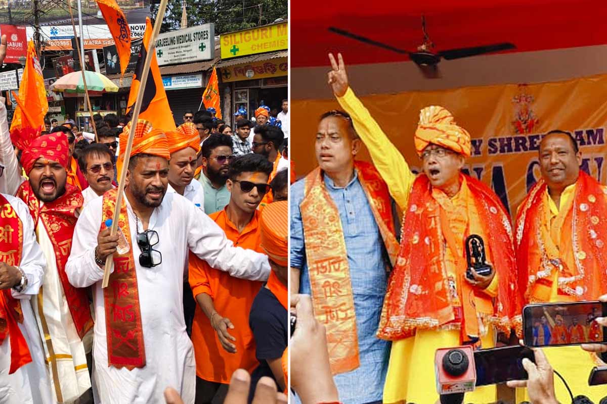 রামনবমীর মঞ্চে শংকর, গৌতম দেবের মুখে ‘জয় শ্রীরাম’, ভোট আবহে ‘মেটামরফোসিস’ তৃণমূল প্রার্থীর?