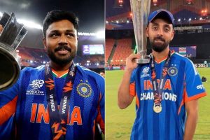 রানের আতশবাজিতে ক্রমতালিকায় বিরাট লাফ সঞ্জুর, তবে সিংহাসন হারালেন বরুণ