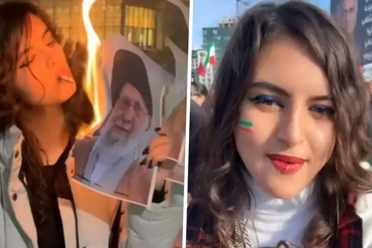 ‘বলেছিলাম তো ওর কবরে নাচব,’ খামেনেইর ছবিতে আগুন দিয়ে সিগারেট ধরানো তরুণী ফের খবরে