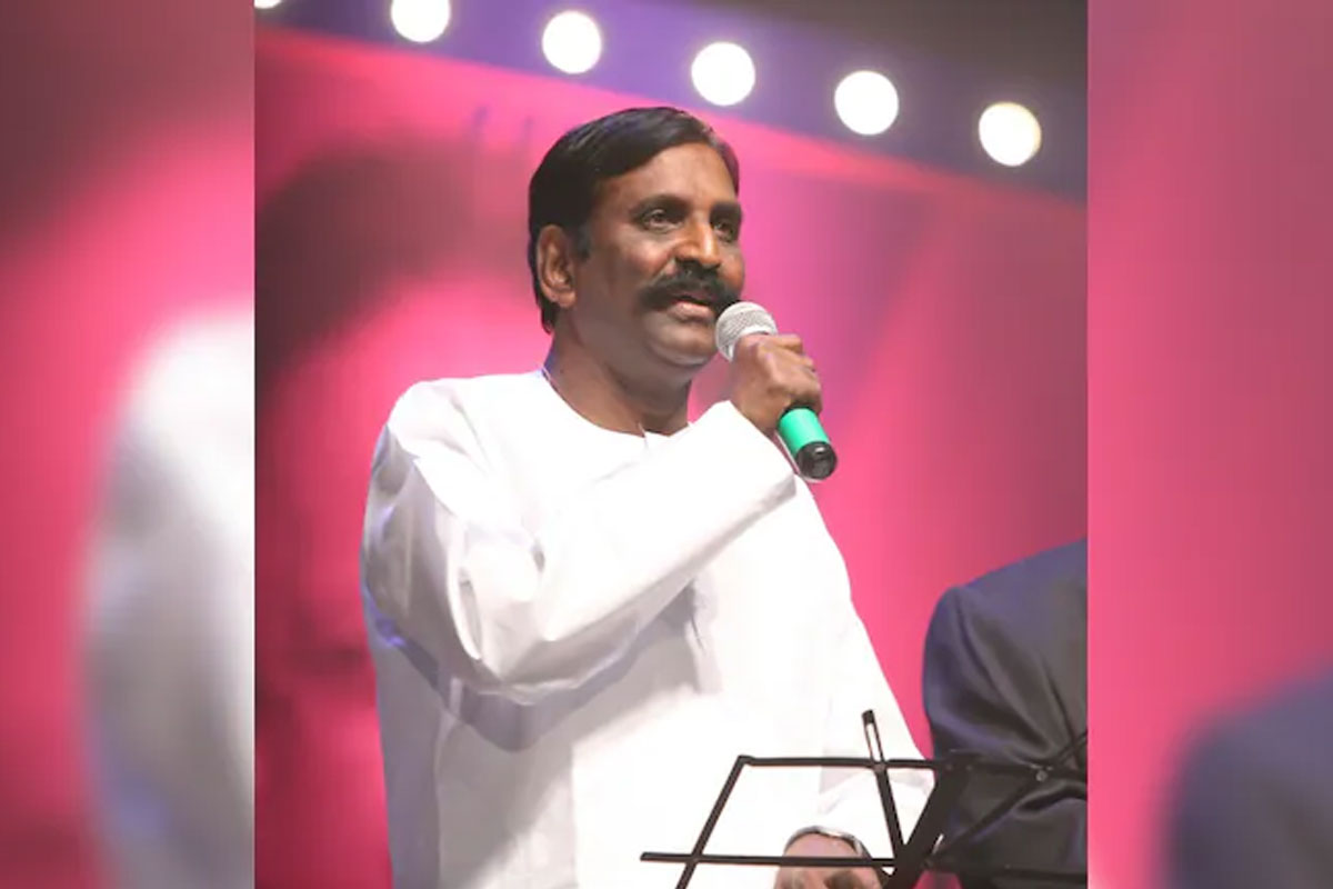 তামিল সাহিত্যে অসামান্য অবদান, জ্ঞানপীঠ পাচ্ছেন কবি ও গীতিকার আর বৈরামুথু