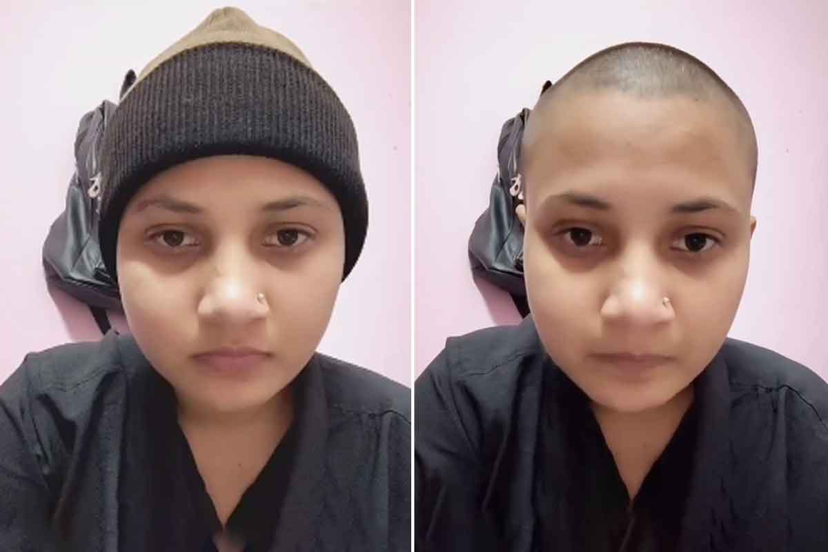 ‘বিয়ের জন্য চাপ দিচ্ছিল পরিবার’, নেড়া হয়ে প্রতিবাদ তরুণীর! ভাইরাল নারীর অধিকারে গর্জে ওঠা ভিডিও