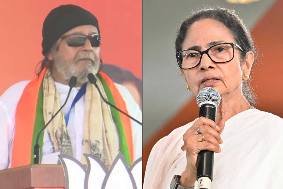 ব্রিগেডের মঞ্চ থেকে মমতাকে ‘আইসিইউতে ঢোকানো’র হুমকি মিঠুনের, পালটা তৃণমূলের