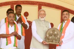 জাতীয়তার মিশেলে ব্রিগেডে মোদির মুখে বালাকোট, অনুপ্রবেশ নিয়ে তোপ তৃণমূলকে