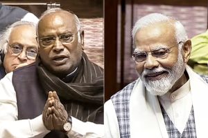 ‘ভালোবাসলেন আমাদের, বিয়ে মোদিকে’, বিদায়বেলায় প্রাক্তন প্রধানমন্ত্রীকে নিয়ে ‘রসিকতা’ খাড়গের, হাসাহাসি সংসদে