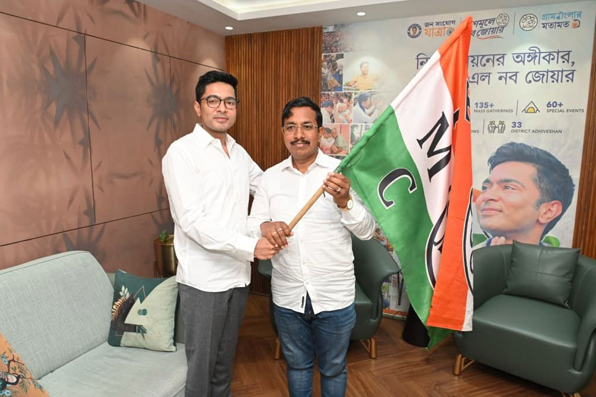 প্রার্থী তালিকা ঘোষণার মুখে চমক তৃণমূলের, দলে যোগ শুভেন্দু ঘনিষ্ঠ নন্দীগ্রামের নেতা পবিত্র করের