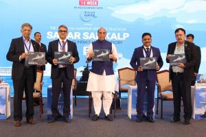 জলপথেই ভারতের পুনরুত্থান, কলকাতায় ‘সাগর সংকল্প’ মঞ্চে আত্মনির্ভরতার ডাক প্রতিরক্ষা মন্ত্রীর