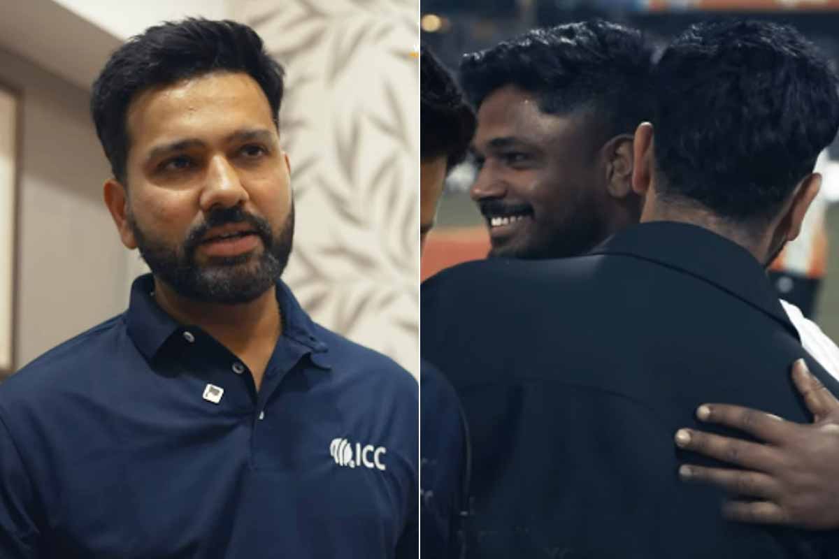 বাদ পড়া সঞ্জুর পাশে ছিলেন রোহিত, বুঝিয়ে দিলেন খেলোয়াড়ের মন বোঝে খেলোয়াড়ই