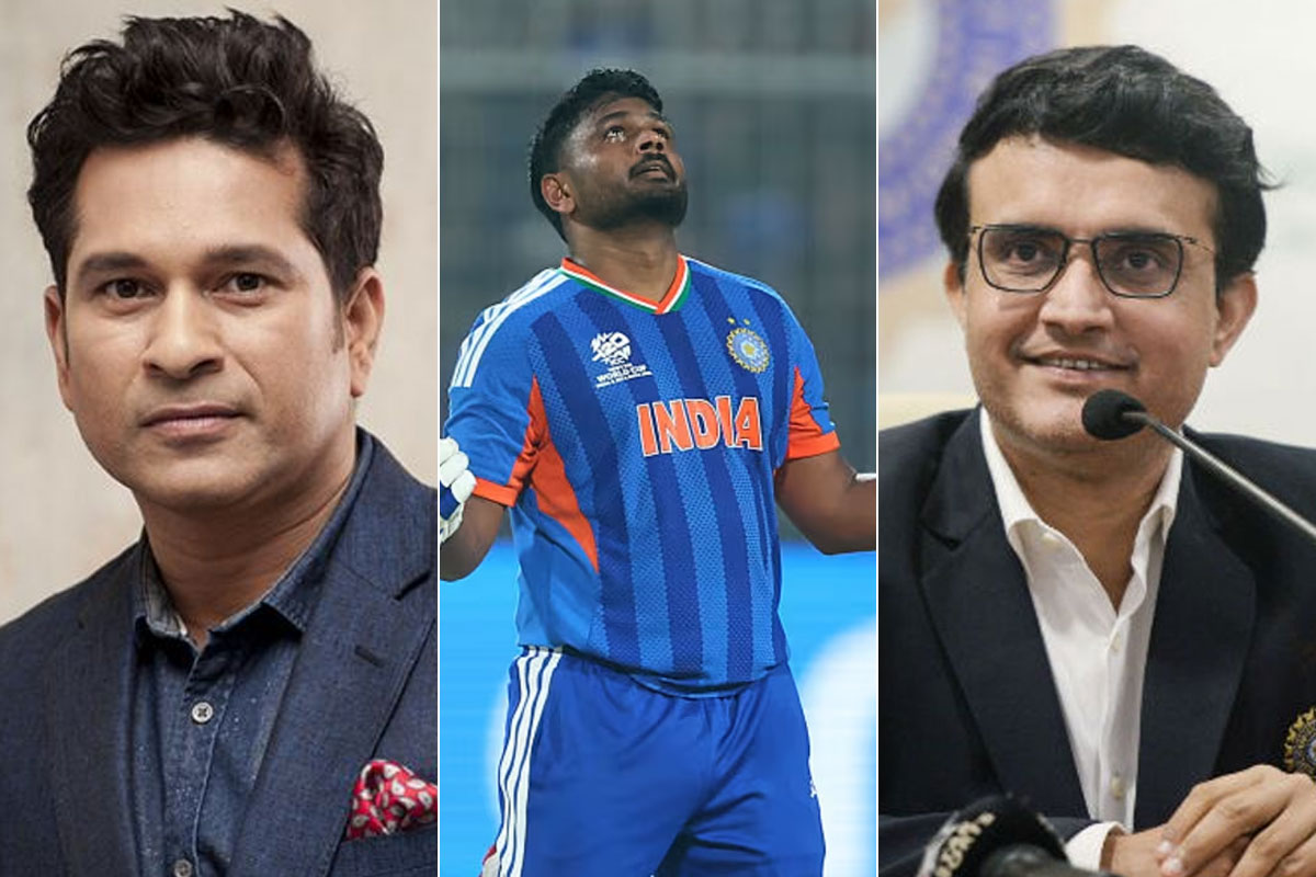 অবিশ্বাস্য ইনিংসে মুগ্ধ করেছেন শচীনকে, সঞ্জুকে দেখে জীবনের পাঠ শেখার বার্তা সৌরভের