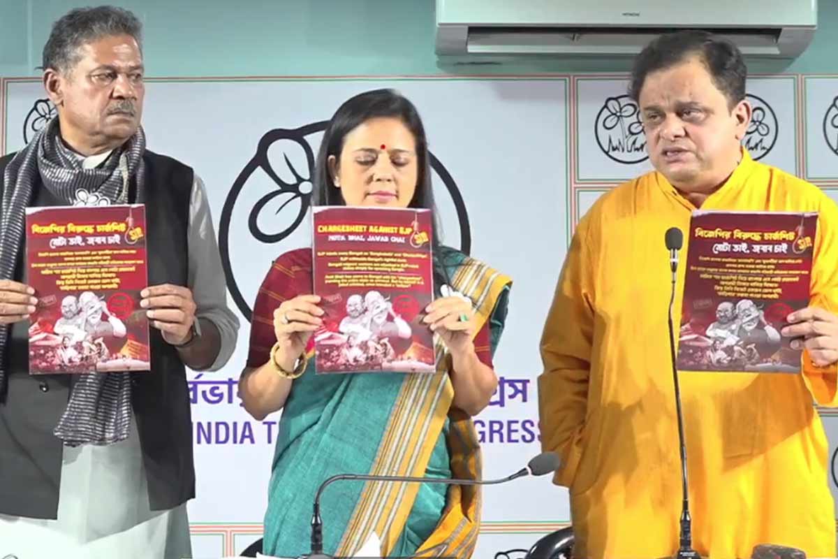 ‘মোটা ভাই, জবাব চাই’, শাহের পালটা ‘জনতার দরবারে’ চার্জশিট তৃণমূলের