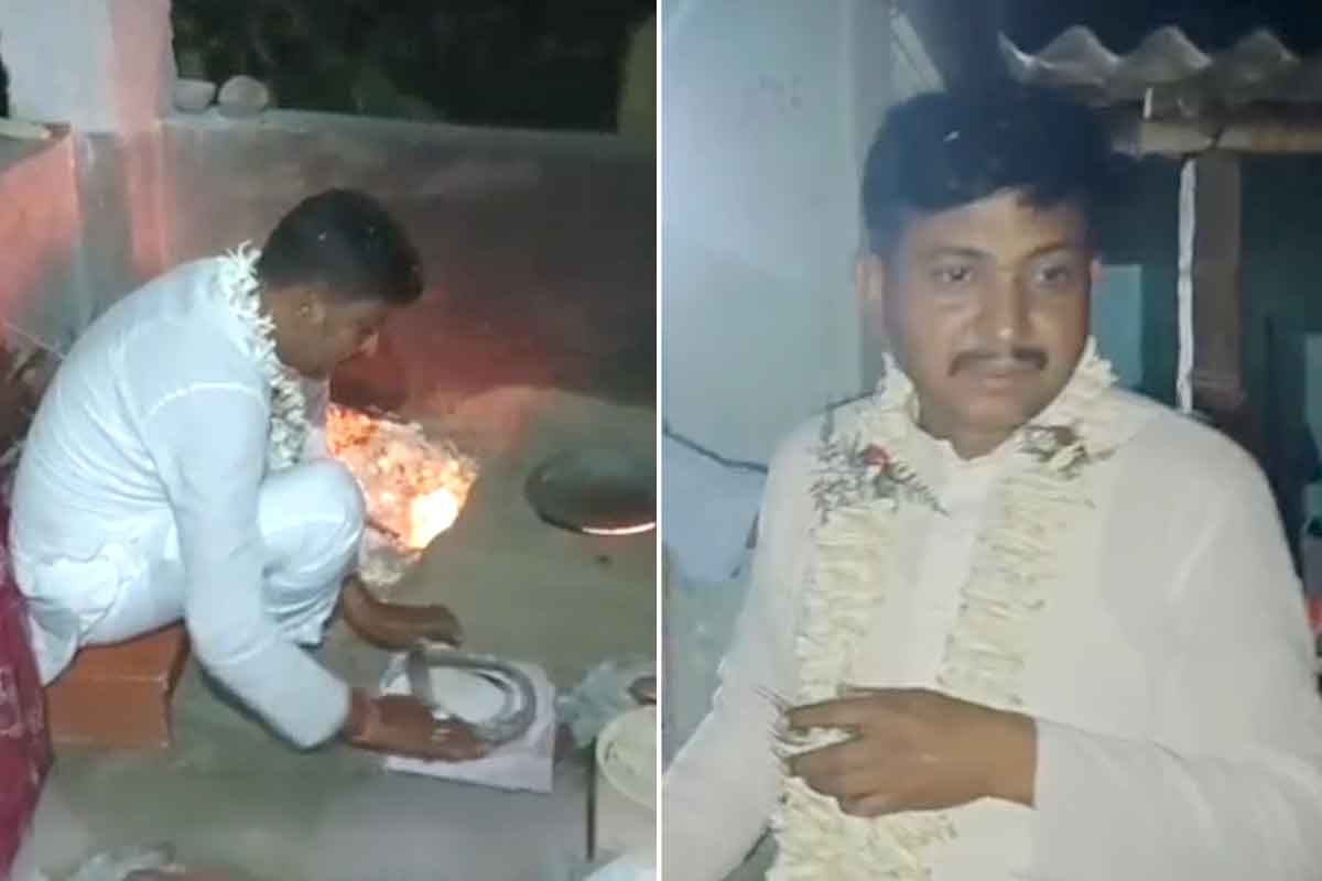 ‘আমি তোমাদেরই লোক’, প্রচারে বেরিয়ে গৃহস্থের হেঁসেলে রুটি বেললেন পুরশুড়ার তৃণমূল প্রার্থী