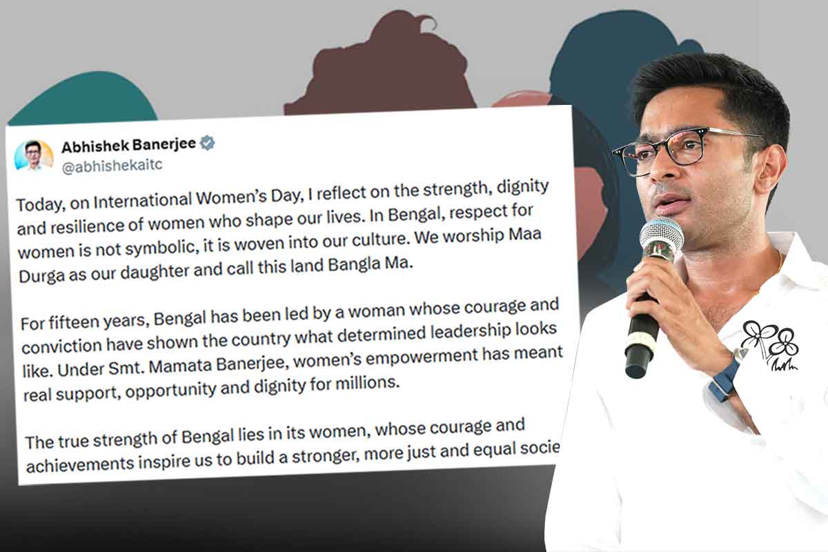 ‘আসল শক্তি মহিলারাই’, নারী দিবসে বাংলার নারী ক্ষমতায়নের খতিয়ান তুলে ধরে শুভেচ্ছা অভিষেকের