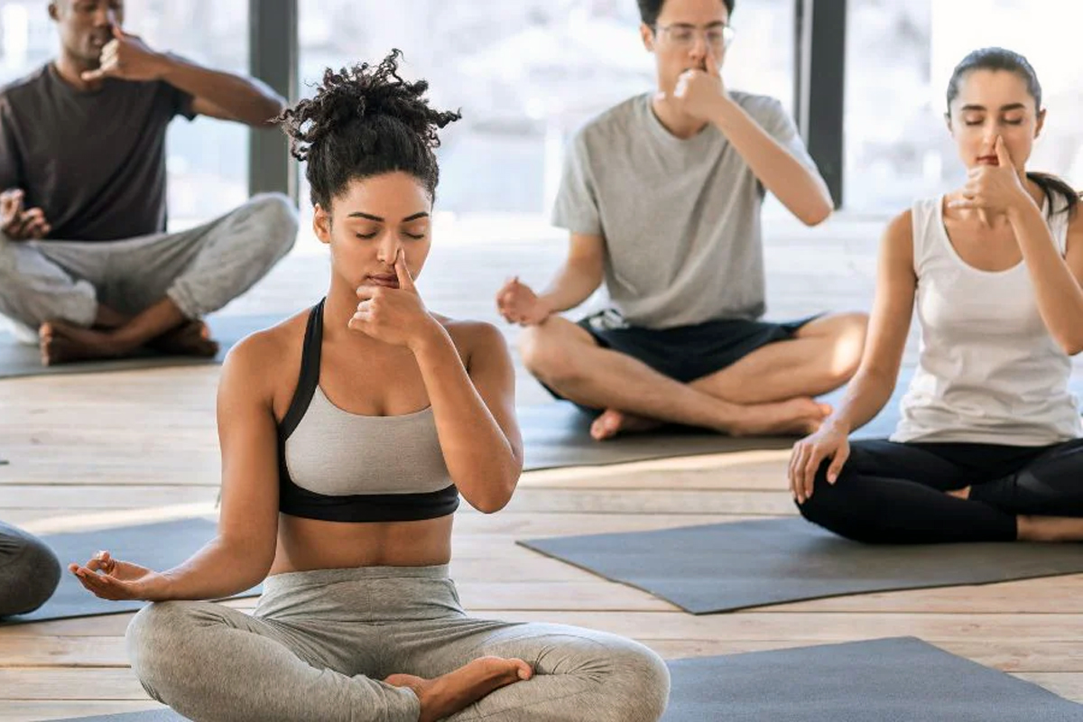 Yoga Protocol showing how breathing exercises can help manage asthma and anxiety
