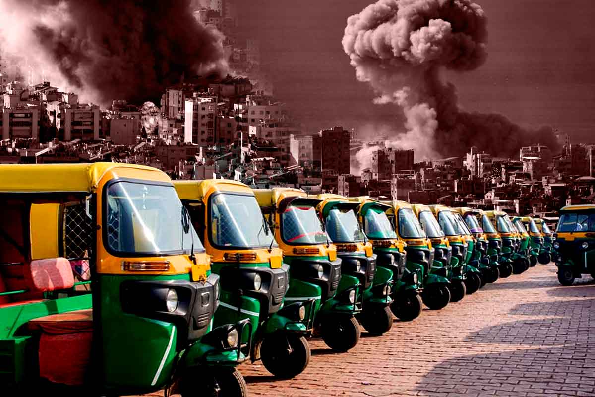 ইরান যুদ্ধ জিততে না চাইলে কলকাতায় অটো ভাড়া বাড়ে!