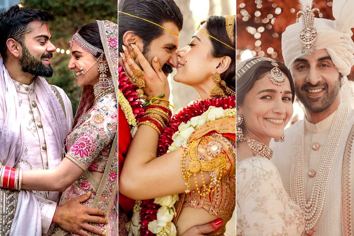 বিয়ের ছবিতে লাইকের বন্যা, টেক্কা বিরাটকেও, আর কোন তারকা দম্পতির সাতপাকের ছবি এত হিট জানেন?