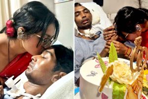‘এবছর সিঁদুরটা এরমভাবে পরালি…’ বিবাহবার্ষিকীতে কোমাচ্ছন্ন স্বামীকে জড়িয়ে স্ত্রী, চোখে জল নেটিজেনদের