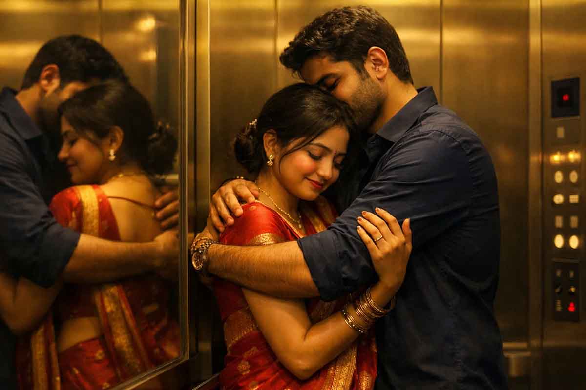 আবাসনের লিফটে পুরুষ বন্ধুর সঙ্গে ঘনিষ্ঠ গৃহবধূ! হাতে হাতে ঘুরছে সেই ভিডিও