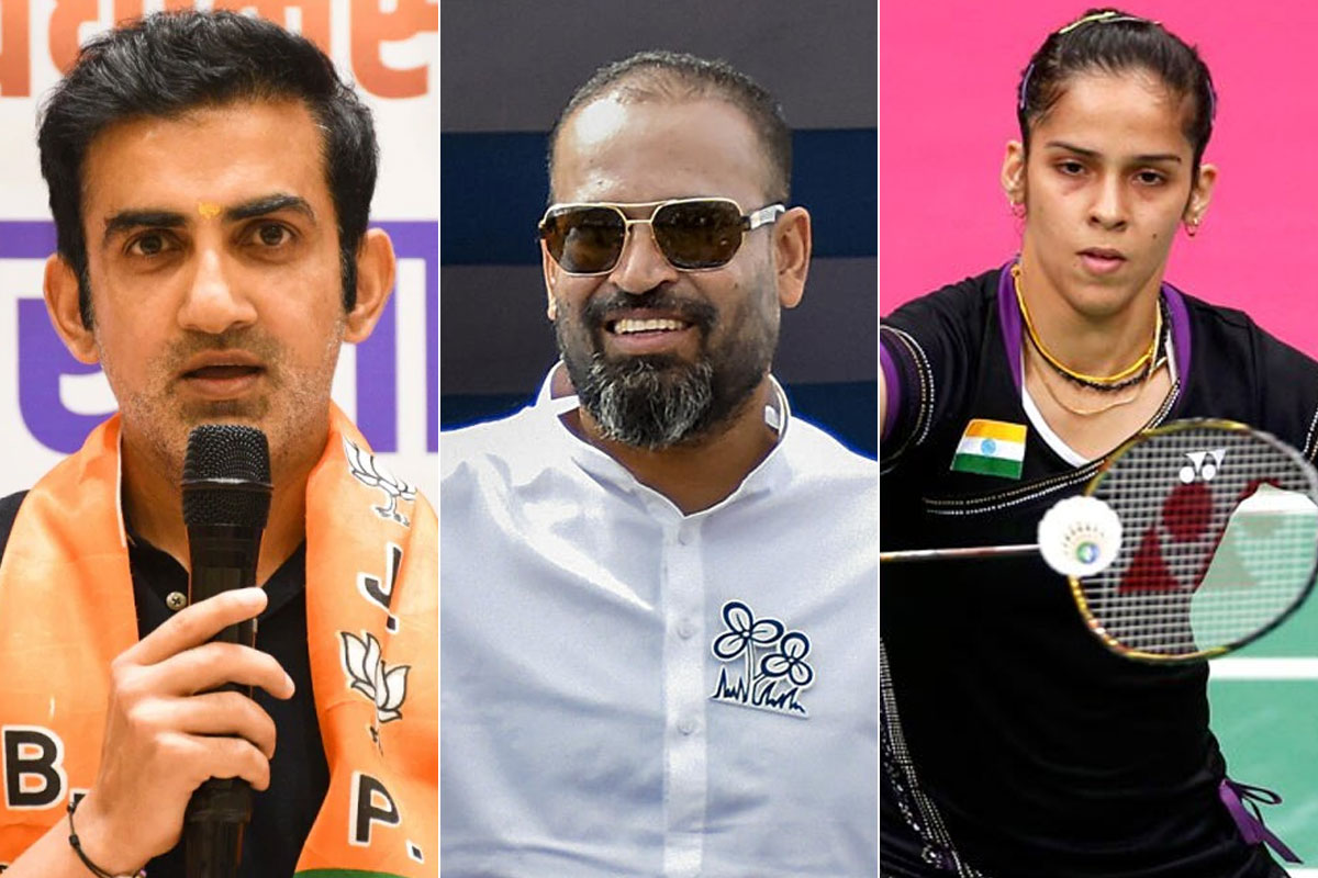 পাঠান থেকে গম্ভীর-সাইনা, রাজনীতির ময়দানেও দাপটে ‘খেলা’ ক্রীড়াবিদদের! কে হিট, কে ফ্লপ?