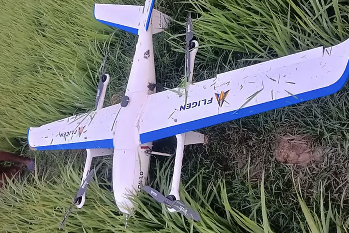 Two giant drones found in Bakkhali-Dantan