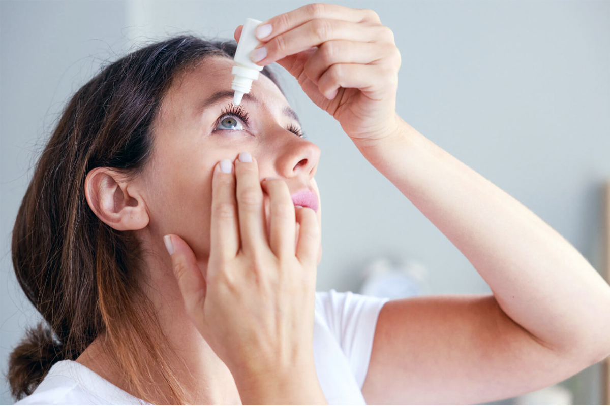 Eye red spot causes and prevention