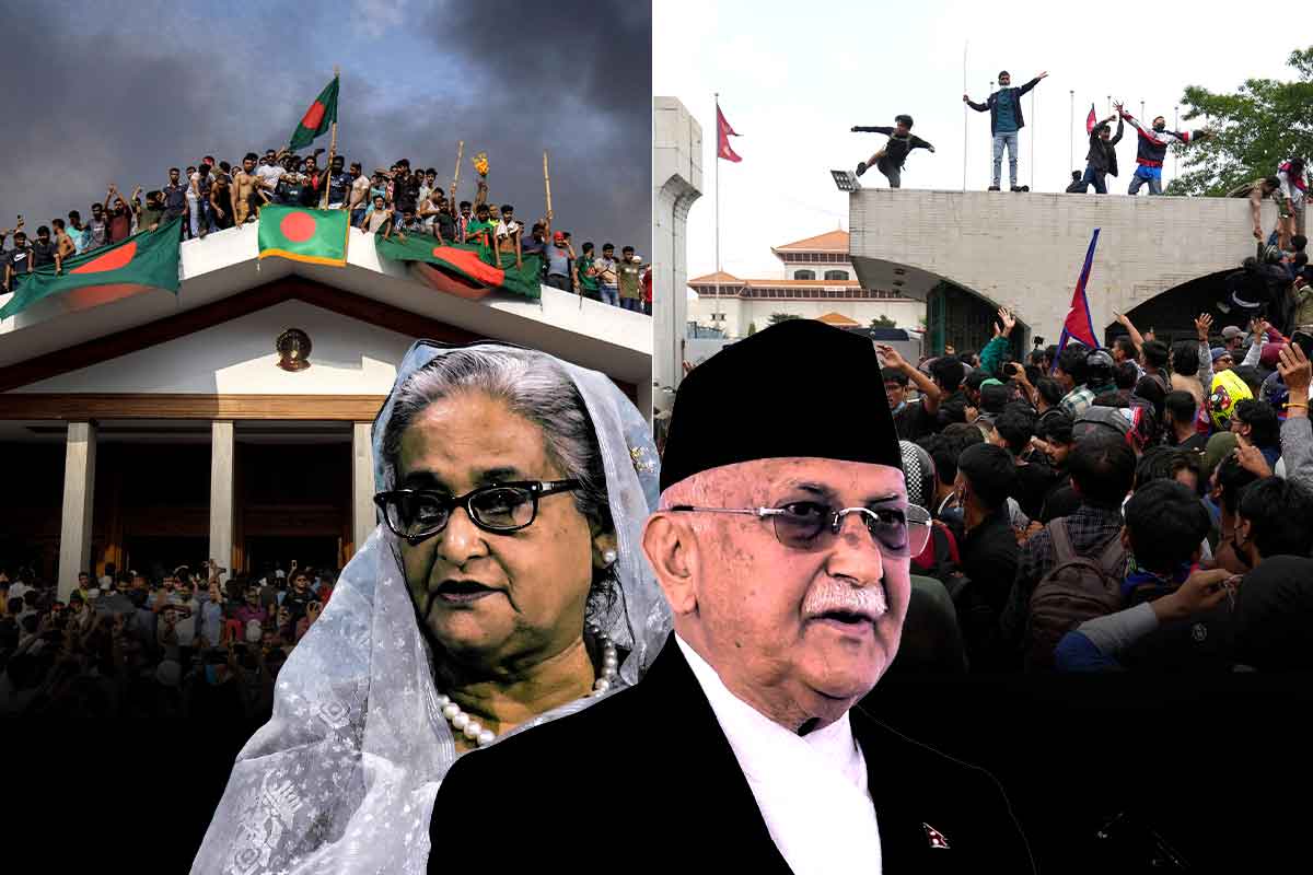 বন্দুকের নলে বিপ্লব রোখার চেষ্টা! হাসিনার মতোই জেন জি দ্রোহে কাঠগড়ায় ওলি, ভবিষ্যৎ কী?