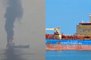 ১৫ জন ভারতীয়র উপর হামলা ইরানের! হরমুজ প্রণালীতে তৈলবাহী জাহাজে আছড়ে পড়ল মিসাইল