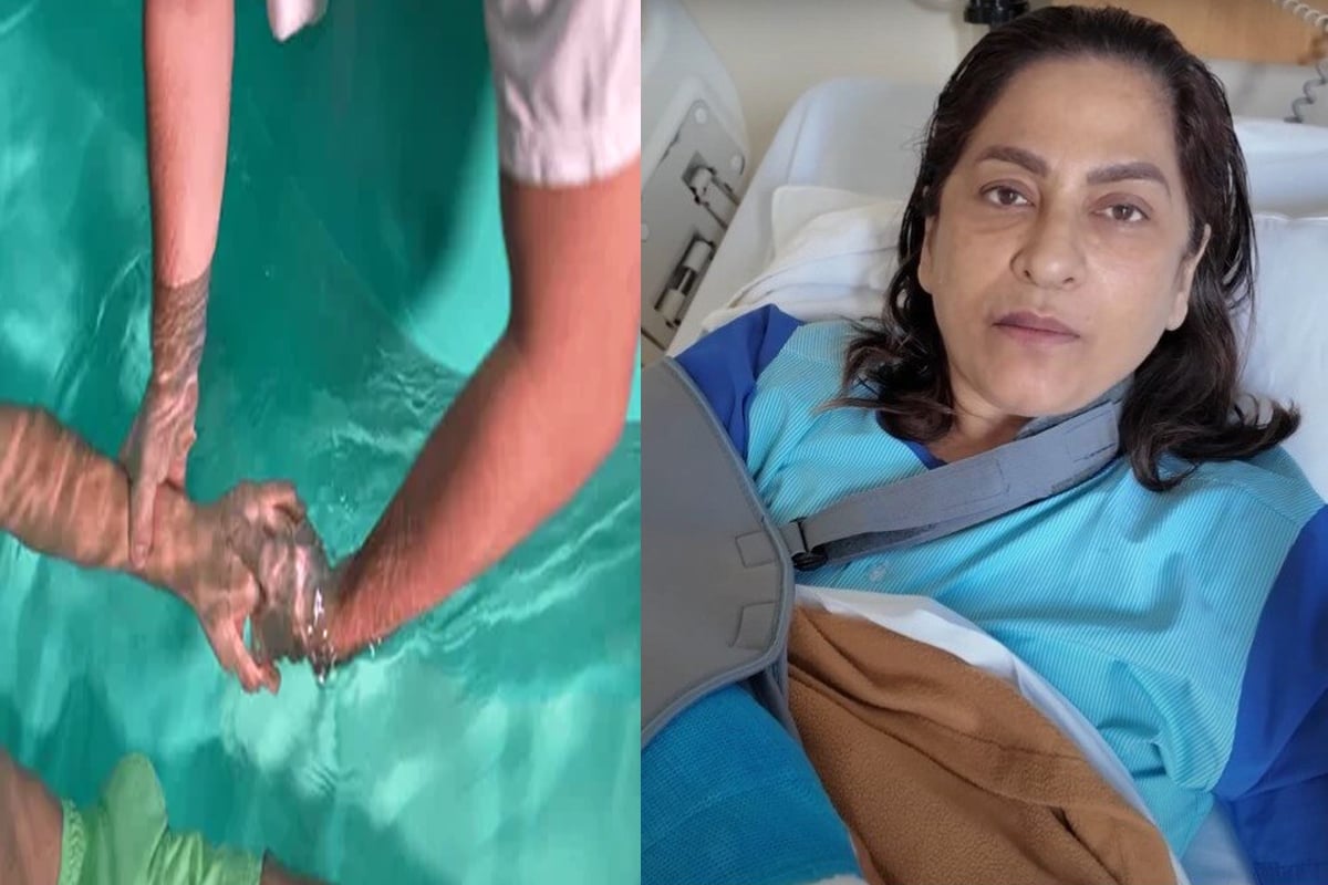 ব্যথা কমাতে জলের জাদু, কী এই হাইড্রোথেরাপি, কেন নিচ্ছেন অভিনেত্রী অর্চনা পূরণ সিং?
