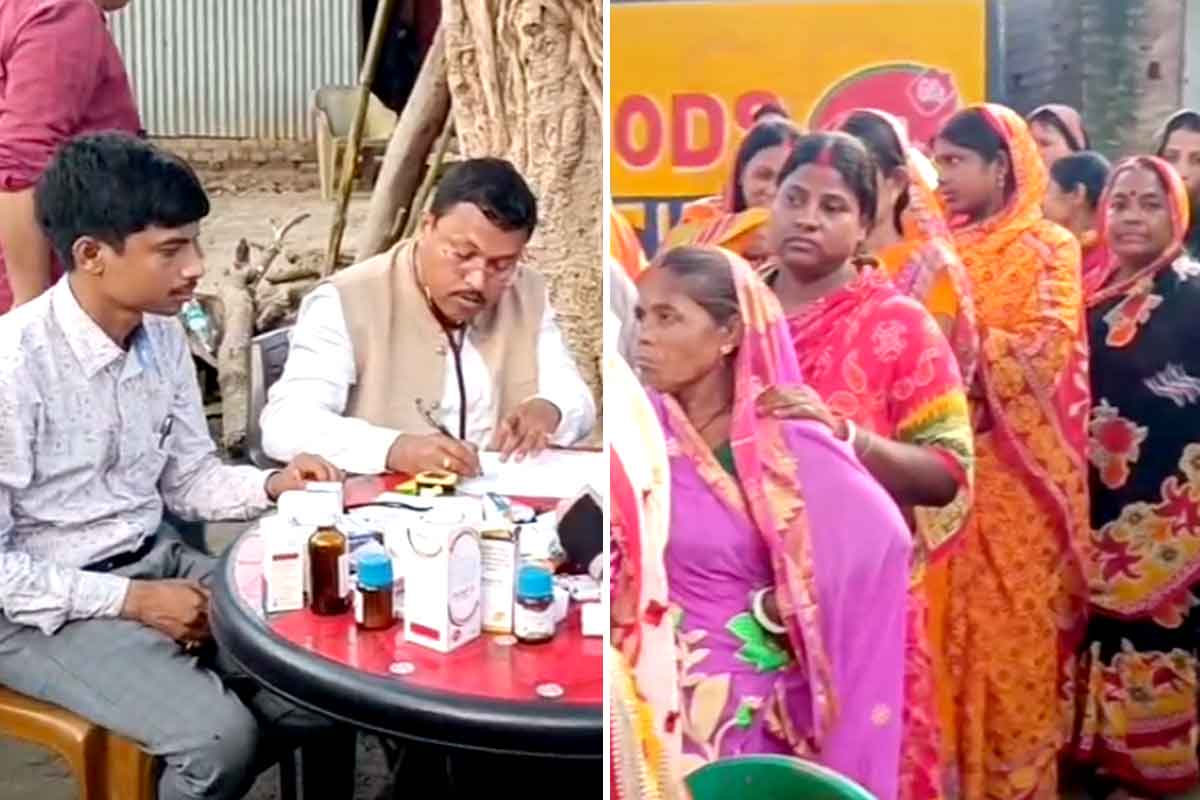 ‘বিনা পয়সায় দিনে দেড়শো রোগীর চিকিৎসা’, তৃণমূলের ‘ডাক্তার’ প্রার্থীর দাওয়াইতে খুশি কল্যাণী বিধানসভা