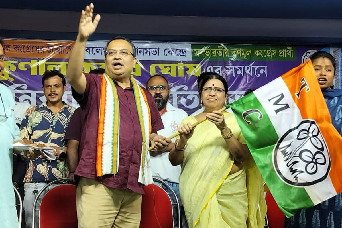 বেলেঘাটায় শক্তিবৃদ্ধি তৃণমূলের, কুণালের উপস্থিতিতে যোগদান একাধিক বিরোধী মুখের