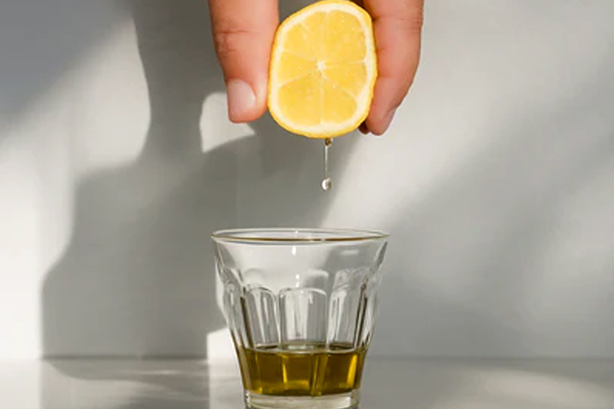 olive oil lemon shot viral trend does it work