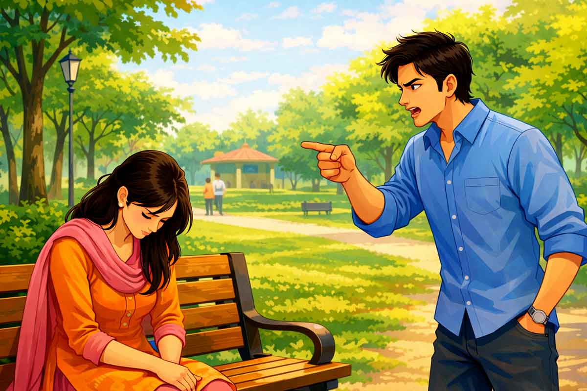 পার্কে বসে ‘প্রেমিকা’কে পরপর সপাটে ৪০ চড়! ‘টক্সিক’ ভিডিও ভাইরাল হতেই ক্ষুদ্ধ নেটিজেনরা