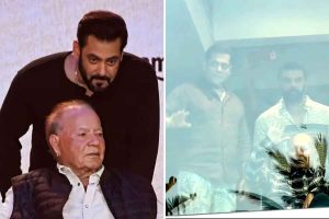 ফিরল গ্যালাক্সির জৌলুস, বাবা সেলিম খানকে নিয়ে ইদে দর্শন দিলেন ‘সুলতান’ সলমন