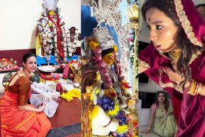 ‘সন্তান যেন থাকে দুধে-ভাতে’, বাড়িতে অন্নপূর্ণা আরাধনায় কোয়েল, ধুমধাম করে পুজো শুভশ্রীরও