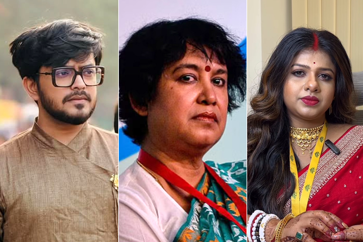 ‘থ্রিসাম, সমকাম, বহুবিয়ে যাতে আনন্দ পায়, করুক’, সায়ক-সুস্মিতা তরজায় এবার বিস্ফোরক তসলিমা!