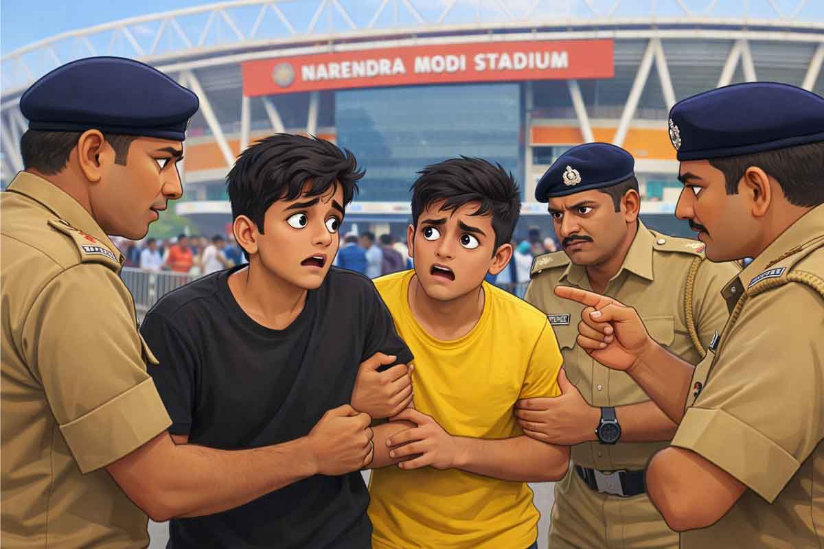 আহমেদাবাদ জুড়ে রমরম করছে টিকিটের কালোবাজারি, ফাইনালের আগে পুলিশের জালে ২ 