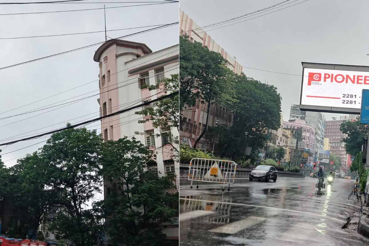 সকাল থেকে মুখভার আকাশের, লাগাতার বৃষ্টিতে ৫ ডিগ্রি নামল মহানগরের পারদ!