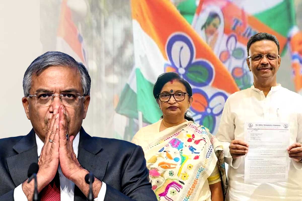 মহিলাকে বলছেন, ‘ডোন্ট শাউট’, জ্ঞানেশের সঙ্গে বিতণ্ডায় তৃণমূল