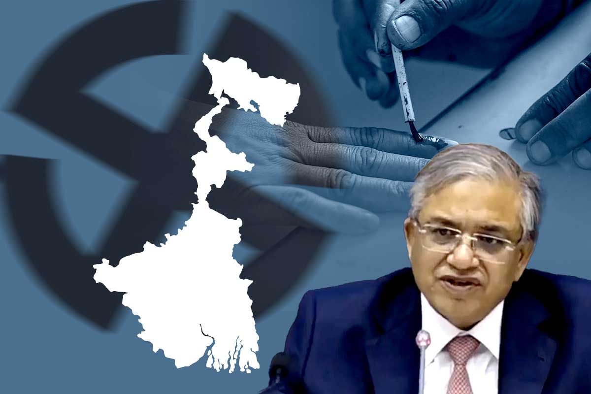 পশ্চিমবঙ্গে দু’দফায় ভোট, কবে কোথায় নির্বাচন?