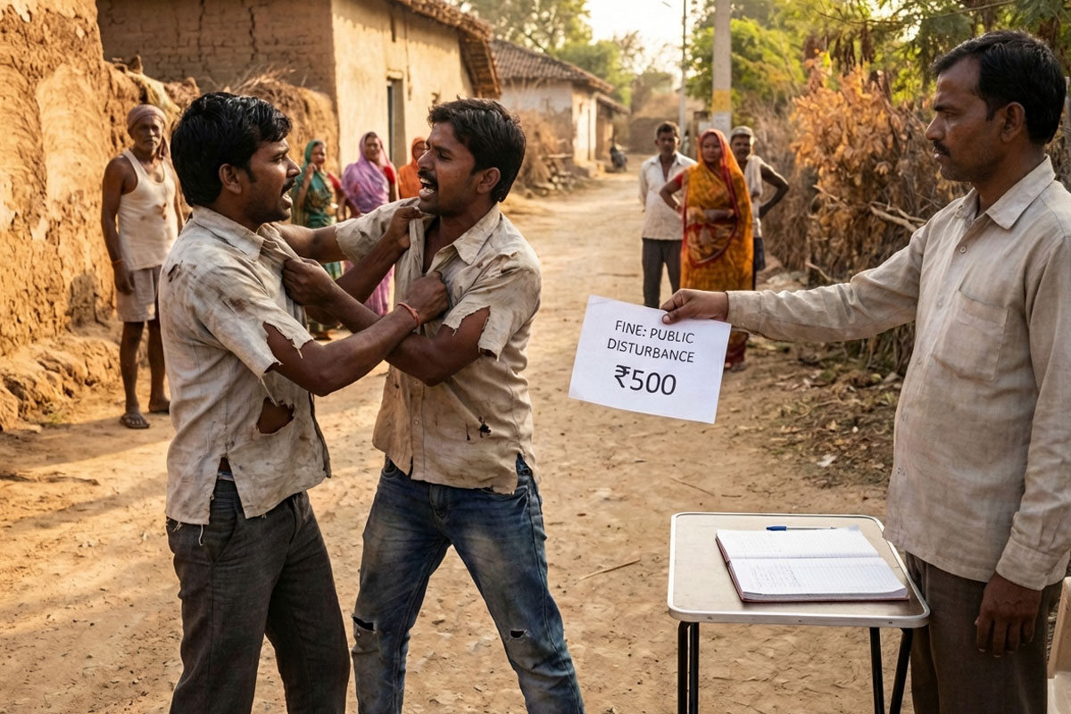 ‘শালীন গ্রাম’ গড়তে কড়াকড়ি, মুখ ফসকে বেরোলেই ‘গালি’ প্রতি ৫০০!