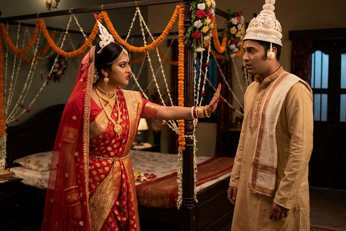 ‘৯০ লক্ষ না দিলে কাছে আসতে দেব না’, ফুলশয্যার রাতে পাত্রকে হুমকি নববধূর!
