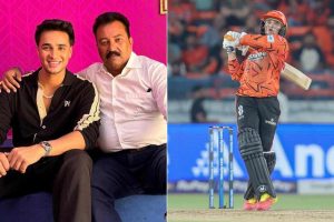 ‘এবার বাবার দিকেও ক্যামেরা তাক করা হোক’, সেঞ্চুরি হাঁকিয়ে কেন এমন বললেন অভিষেক?