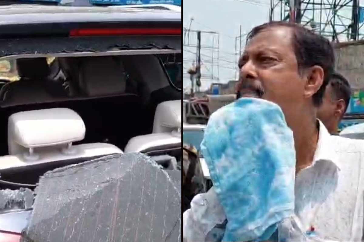 ভোটপ্রচারে আক্রান্ত আইএসএফ প্রার্থী আরাবুল, গাড়ি ভাঙচুর-সংঘর্ষে উত্তপ্ত ক্যানিং পূর্ব